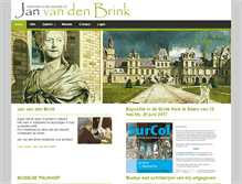 Tablet Screenshot of janvandenbrink.com